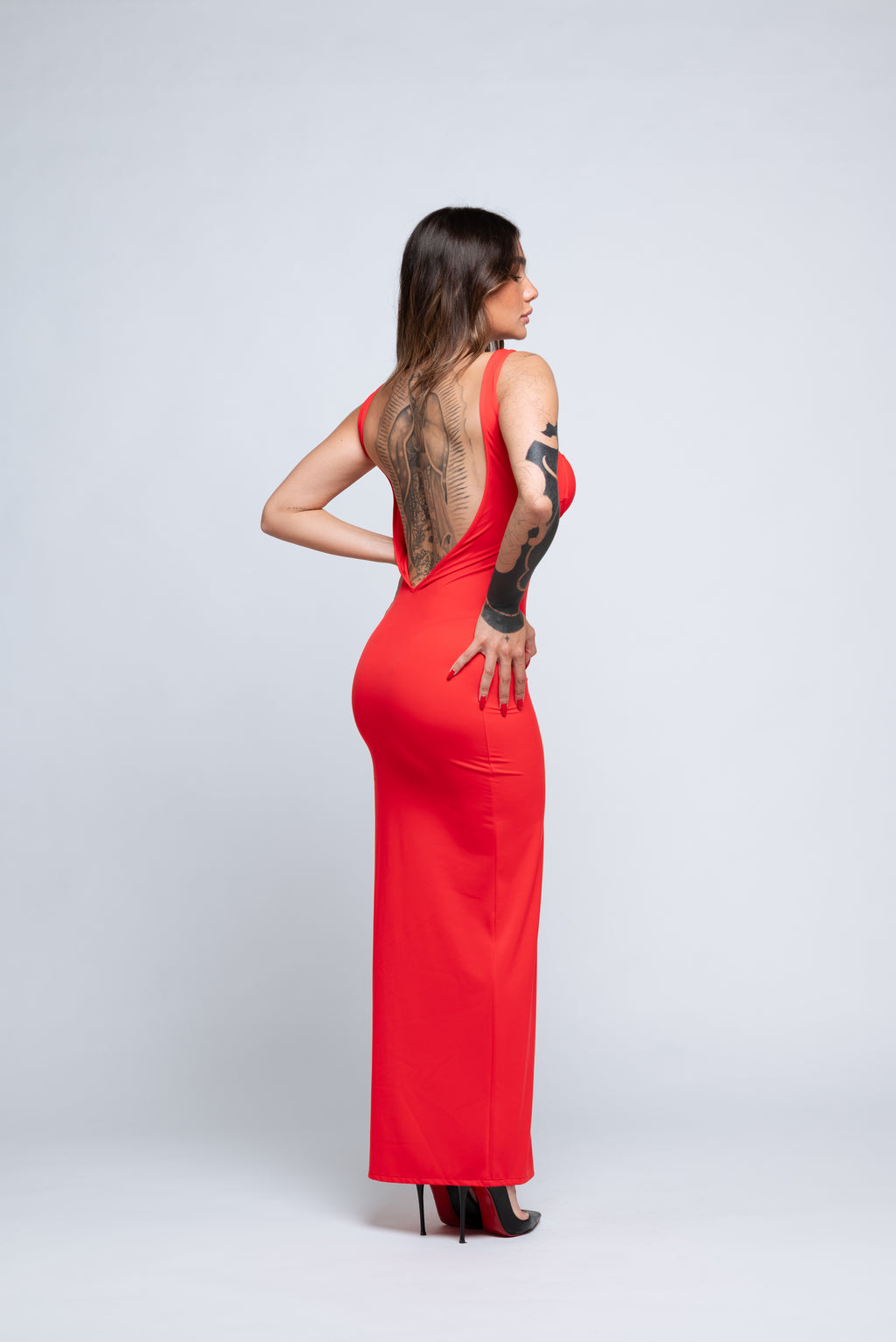 LongDress Empire Corallo