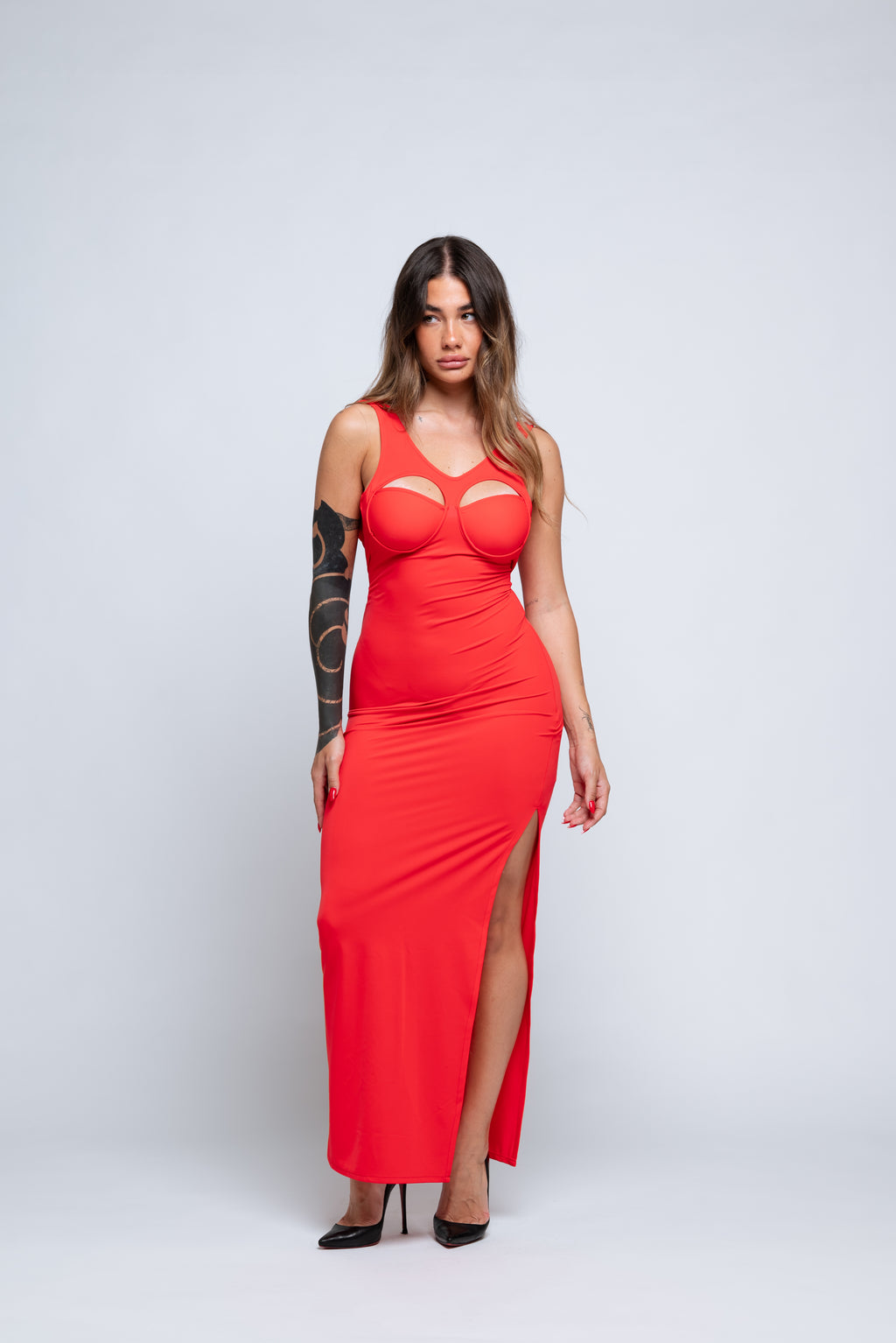 LongDress Empire Corallo