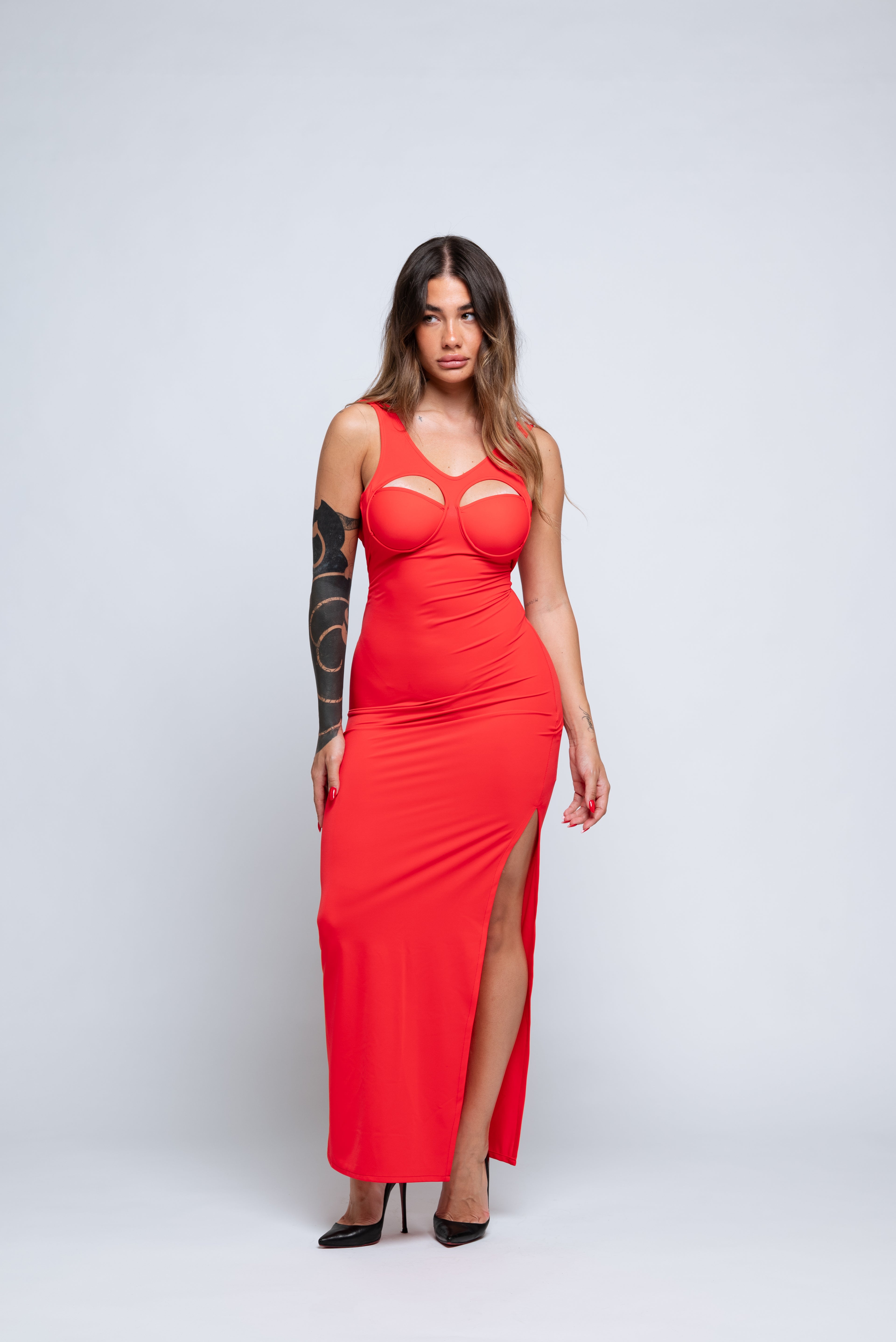 LongDress Empire Corallo